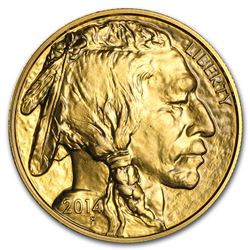 2014 1 oz Gold Buffalo BU