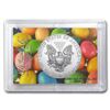 Image 2 : 2019 1 oz Silver American Eagle BU (Happy Easter, Harris Holder)