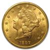 Image 2 : 1897 $20 Liberty Gold Double Eagle MS-62 PCGS