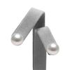 Image 2 : White South Sea Pearl Stud Earrings, 13.0-14.0mm