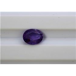 1.13ct Oval Shape  Natural Ceylon Purple Sapphire