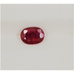 GIA Certified 1.21cts Oval Shape Ruby