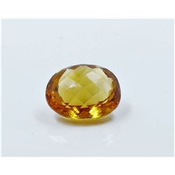 12.19ct Oval Shape mandarine Citrine