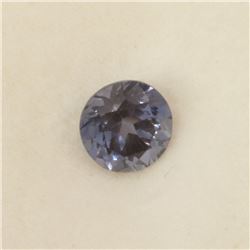 0.59ct Round  Natural Ceylon Purple Sapphire