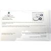 Image 3 : Ladies Natural cut Amethyst Rose De France Round cut 6.8ct stones, 10Kt gold earring set with apprai