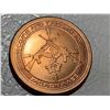 Image 1 : Silver Shield 1 ounce .999 pure copper commemorative come and take them medallion.