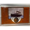 Image 1 : A ship to remember S.S. Titanic commemorative with 1912 USA nickel