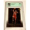 Image 1 : Lebron James upper deck on the rise graded and cased mint rookie card. graded 10 by PGi