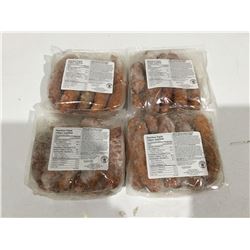 Bag of Maple Leaf Smoked Cooked Sausage Lot of 4