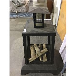 NEW IN BOX Facto Outdoor Fireplace (26.38"L x 26.38"W x 40.55"H)