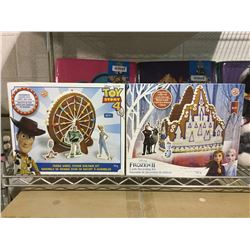 Disney Gingerbread Set Lot of 2