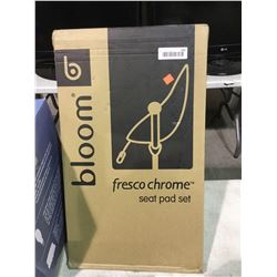 Bloom Fresco-Chrome Seat Pad Set