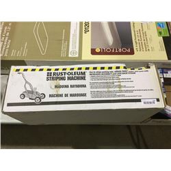 Rust-Oleum Striping Machine