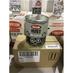 Case of Krylon Rust Protector Gray Primer (2 x 946mL)