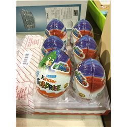 Kinder Surprise Eggs (6 x 100g)