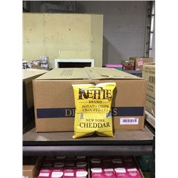 Case of Kettle Brand New York Cheddar Chips (24 x 45g)