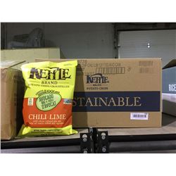 Case of Kettle Brand Chili Lime Potato Chips (12 x170g)