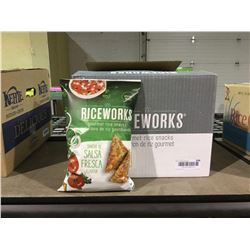 Case of Rice Works Salsa Chips (12 x155g)