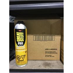 Case of Great Stuff Pro Polyurethane Foam Adhesive (12 x 751g)