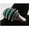 Image 3 : PALOMA PETIT POINT TURQUOISE RING STERLING SILVER