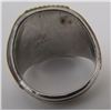 Image 4 : S RAY EAGLE RING GOLD ON STERLING SILVER SIZE 11.5