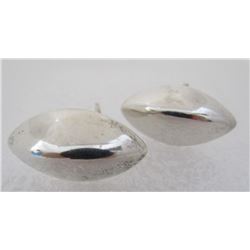 BENT K DENMARK CUFFLINKS STERLING SILVER LINKS