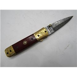 DAMASCUS FOLDING KNIFE