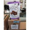 Image 1 : 3 Cases of 6 Bags of Organic Milk Chocolate Snaps