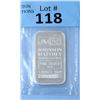 Image 1 : 1 Oz. Johnson Matthey .999 Fine Silver Bar