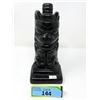 Image 1 : Black Totem Statue Signed "Thorn Canada"