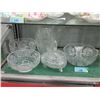 Image 1 : Large Pinwheel Crystal Vase, Bowls and more