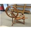 Image 1 : Wood Spinning Wheel - 35" wide x 35" tall