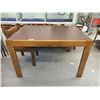 Image 3 : Compact Vintage Wood Table with 4 Chairs