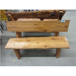 Hand Crafted Solid Pine Bench