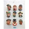 Image 1 : 9 Vintage Bosun Character Wall Masks