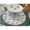 Image 3 : 5 Vintage English Bone China Tea Cup & Saucers