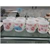 Image 1 : 8 Vintage Fire King "Tom & Jerry" Mugs
