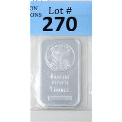 1 Oz Sunshine Minting .999 Silver Bar