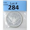 Image 1 : 1 Oz. Parliament Shield .999 Silver Art Round