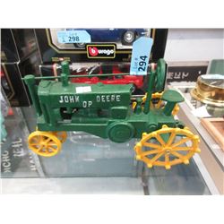 Cast Metal John Deere Tractor Model