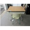 Image 1 : Vintage School Desk with Original Chair