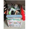 Image 1 : Tote of Assorted Household Goods & More