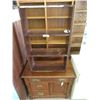 Image 1 : Brown Bookshelf & Antique East Lake Cabinet