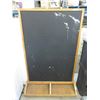 Image 1 : Large Wood Framed Movie Made Black Board