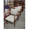 Image 1 : Set of 3 Mid Century Arm Chairs