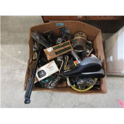 Box of Bicycle Accessories