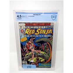 Graded 1978  Red Sonja #8  35¢ Marvel Comic