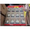 Image 1 : 12 New Security Locks - All Keyed the Same