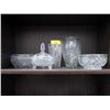 Image 1 : Large Pinwheel Crystal Vase, Bowls and more