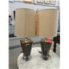 Image 1 : Large Pair of Retro Lighted Base Lamps